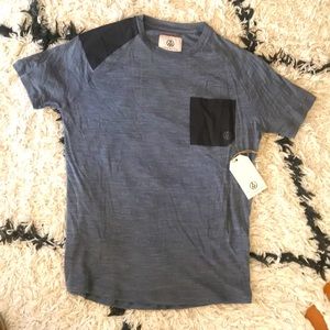 NWT Alps & Meters men’s crew in heather grey